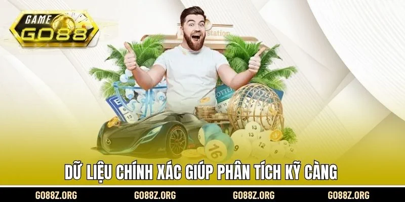 Dữ liệu chính xác giúp phân tích kỹ càng