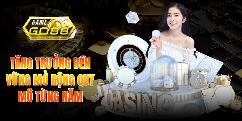Tăng trưởng bền vững mở rộng quy mô từng năm