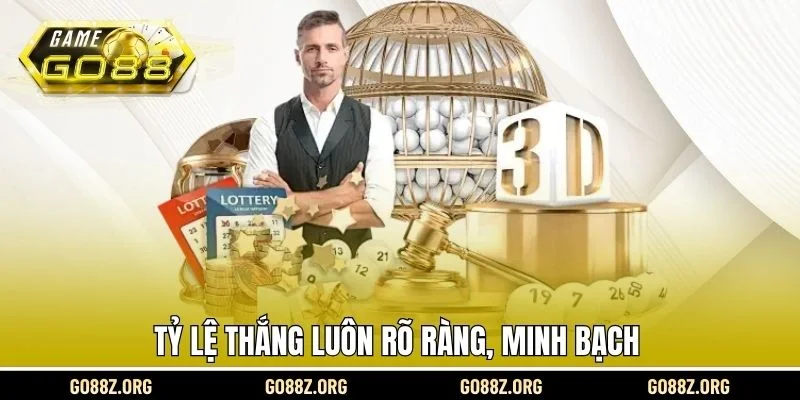 Tỷ lệ thắng luôn rõ ràng, minh bạch